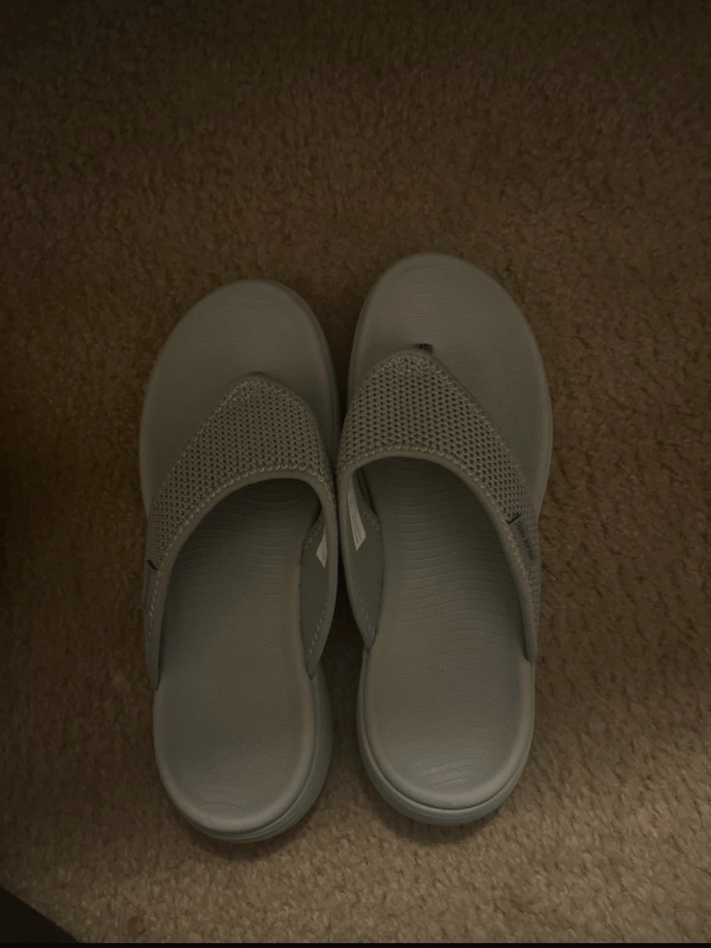 Light Gray Women’s Mesh Slide Sandals – Comfortable Everyday Slip-Ons